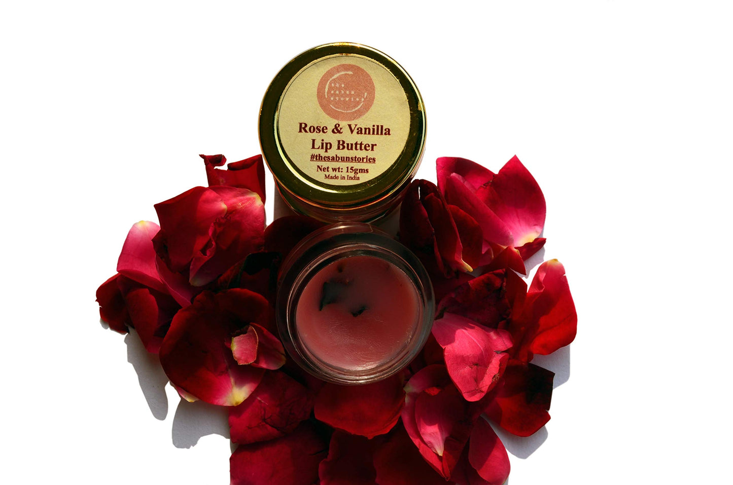Rose and Vanilla Lip Butter
