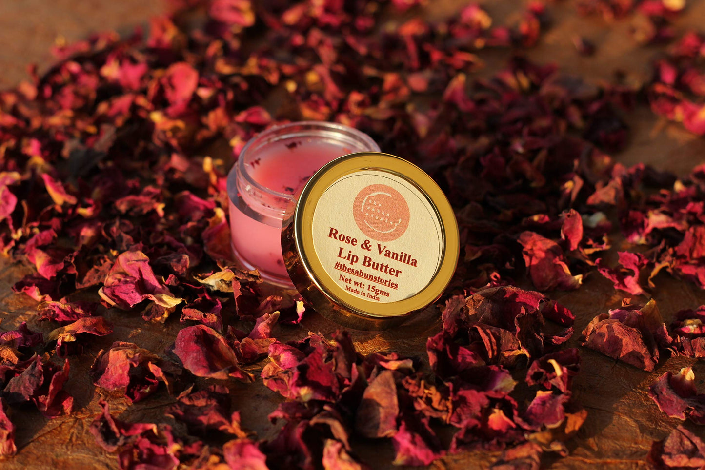 Rose and Vanilla Lip Butter
